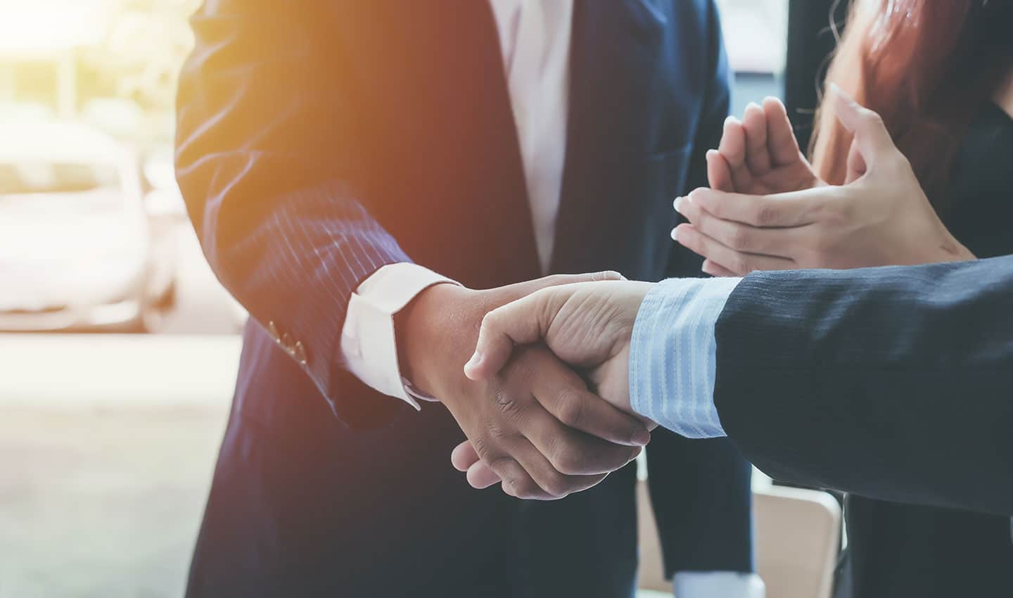 Business Insurance - Hand Shake